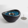 thumbnail image 5 of 11-inch Portable Fire Pit, Tabletop Fireplace Fire Bowl, Outdoor & Indoor Mini Fire Pit, Personal Ethanol Fireplace, Outdoor Table Top Fire Pit, Smokeless Fire Bowl, for Patio, Balcony, Black, 5 of 7