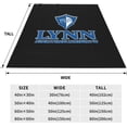 thumbnail image 5 of Lynn University Logo Queen Blanket Lightweight Blanket for Bed, Sofa Microplush - Ultra Soft Warm Blanket, 5 of 6
