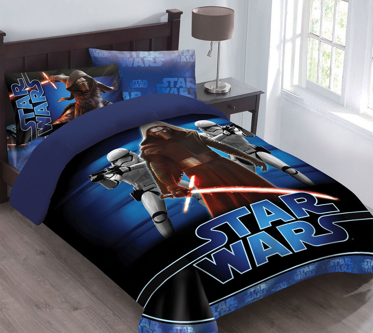 Star Wars The Force Awakens Comforter Set With Fitted Sheet