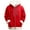 Red, variant on Gyexs Christmas Hoodies for Men Santa Sweatshirt Zip up Hooded Unisex Solid Color Oversized Long Sleeve Xmas Sweatshirts with Pockets, Red, Size XXL