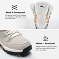 thumbnail image 4 of Ecetana Snow Boots For Women Winter Waterproof Shoes Thickened Faux Fur Lined Frosty Warm Outdoor Boots, 4 of 7