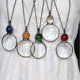 thumbnail image 2 of Collar con colgante de lupa, regalo, 2 of 4