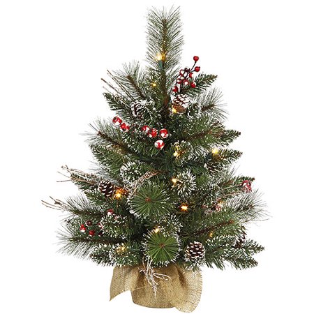pre lit 2 x 16 quot snow tip pine berry tree artificial pre lit 2 x 16 quot snow tip pine berry tree artificial