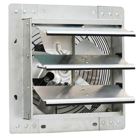 

iLiving ILG8SF10V 10 Inch Variable Speed Wall Mounted Steel Shutter Exhaust Fan