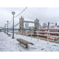 thumbnail image 3 of Frank, Assaf 18x15 Black Modern Framed Museum Art Print Titled - London in winter, 3 of 5