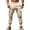 AO15-Beige, variant on VV AVEORS Men'S Cargo Sweatpants Fleece Soft Loose Fit Elastic Cuff Joggers For Casual Lounge Running And Athletic With Pockets Wine XL