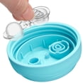 thumbnail image 4 of Chicco 9oz. Insulated Rim Trainer with Bite-Resistant Spout and Double-Wall Insulation, 12m+, 2-Pack - Blue/Sharks, New, 4 of 8