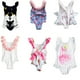 thumbnail image 3 of Ropa de unicornio para niña, traje de baño de una pieza con manga con volantes, bañador para niña, traje de baño para playa, conjuntos de ropa para niño recién nacido, 3 of 4