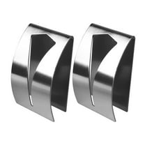 Self Towel Hook Stainless Steel Towel Holder Wall Mount Non Drilling For Bathroom And Kitchen