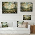 thumbnail image 4 of Designart "Silent Woods Birch Woods IV" Tree Birch Print on Natural Pine Wood, 4 of 5