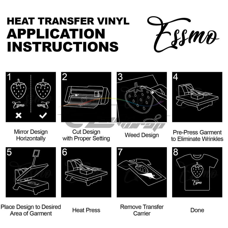 HTVRONT Deep Gold HTV Heat Transfer Vinyl - 35Pack 12 x 10 Gold Iron on  Vinyl for T-Shirt HTV Vinyl or Heat Press Machine