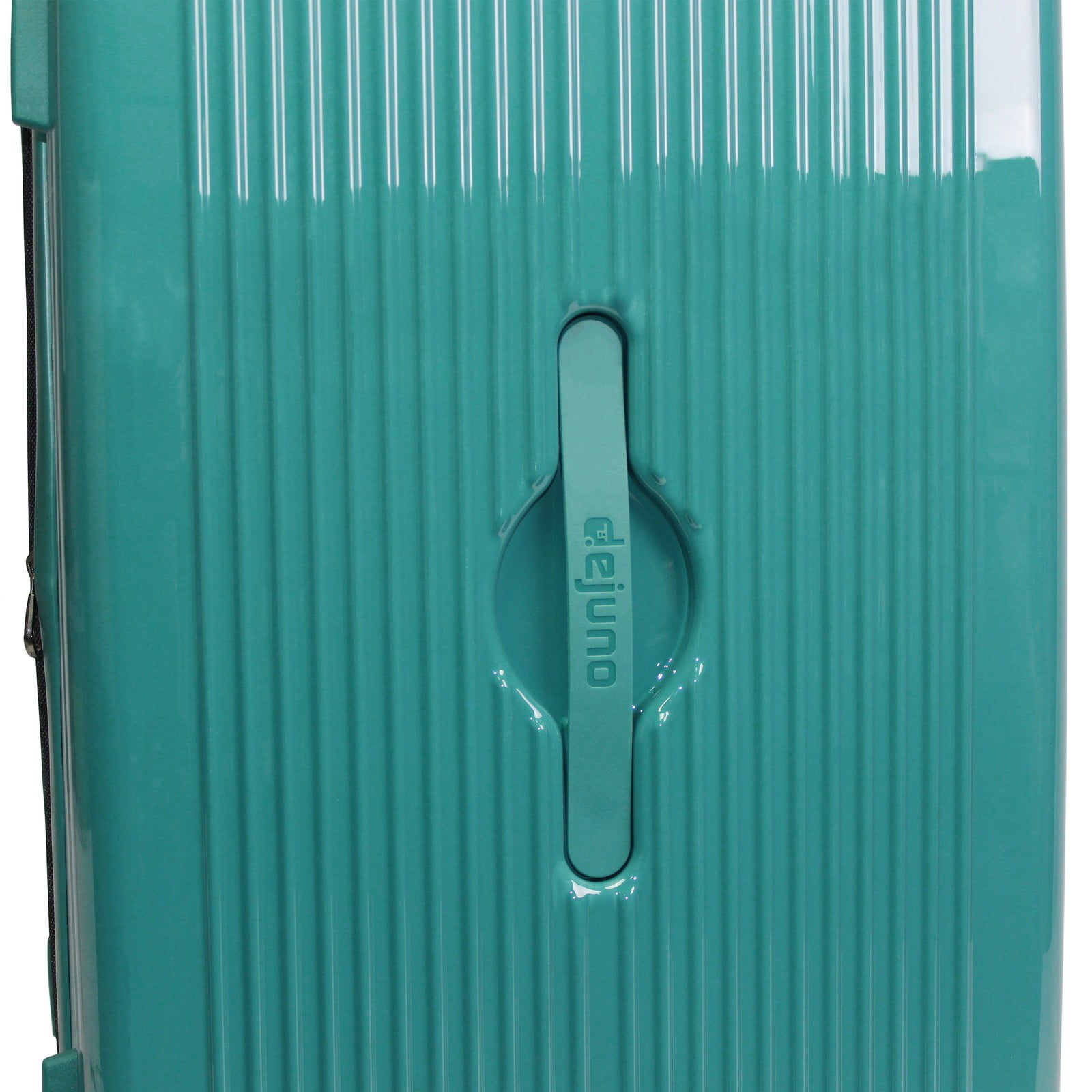 CalBags Dejuno Colossus 26-Inch Polycarbonate Lightweight Hardside Expandable Spinner Luggage with TSA Lock and Front Handle - Teal