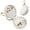 White, variant on Portable Travel Jewelry Case,Anti-lost Sports Ring Box,Travel Ring Holder Organizer,Jewelry Holder Keychain for Men and Women