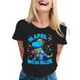thumbnail image 2 of CHENge Autism Acceptance Shirt for Women I Believe in a Spectrum of Possibilities Tee Top Be Kind Short Sleeve, 2 of 4