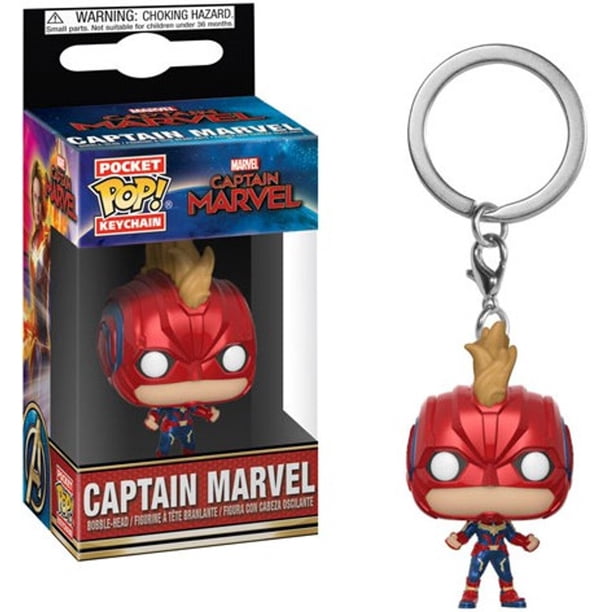Funko Pop-figuras de acción del Capitán América para niños, muñecos de vinilo coleccionables de Inro Man, Deadpool, Spider Man, Thanos, llavero de Thor, l03 Fivean unisex