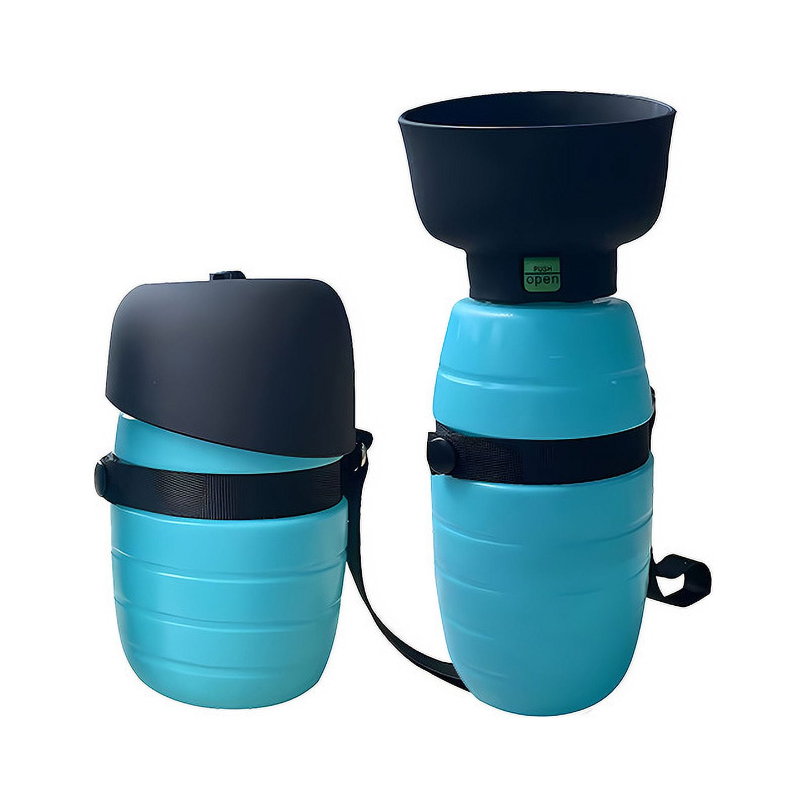 Zshan Portable Dog Water Bottle 500ml with Water Bowl, Portable