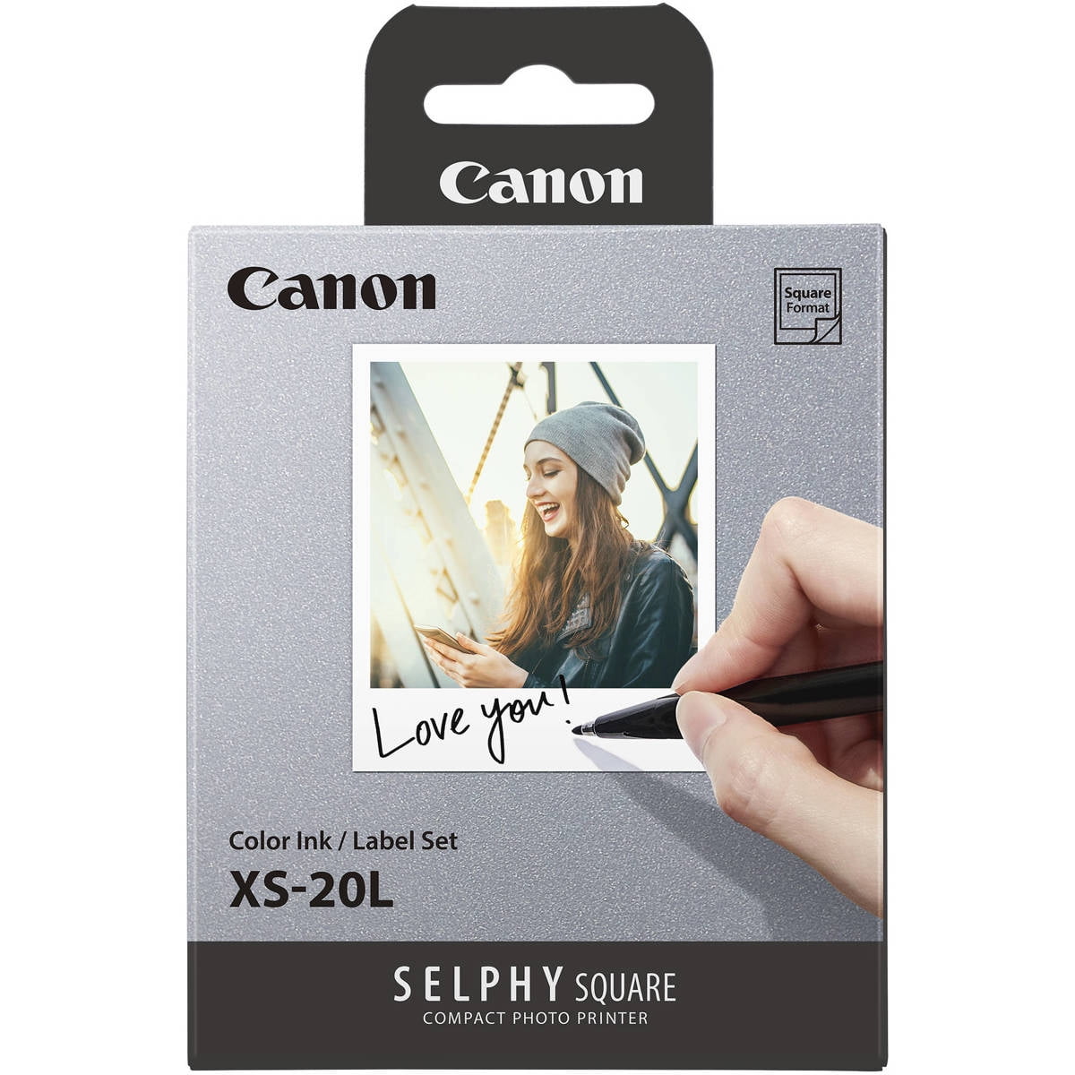 Canon SELPHY Color Ink Sublimation Printer, XS-20L Set, 20 Sheets