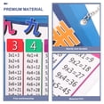 thumbnail image 4 of HLONK LHXC  Nine Multiplication Table Manipulative for Kids Preschool Math Toy Checkerboard Boys Girls Classroom Teaching Aid Child, 4 of 6