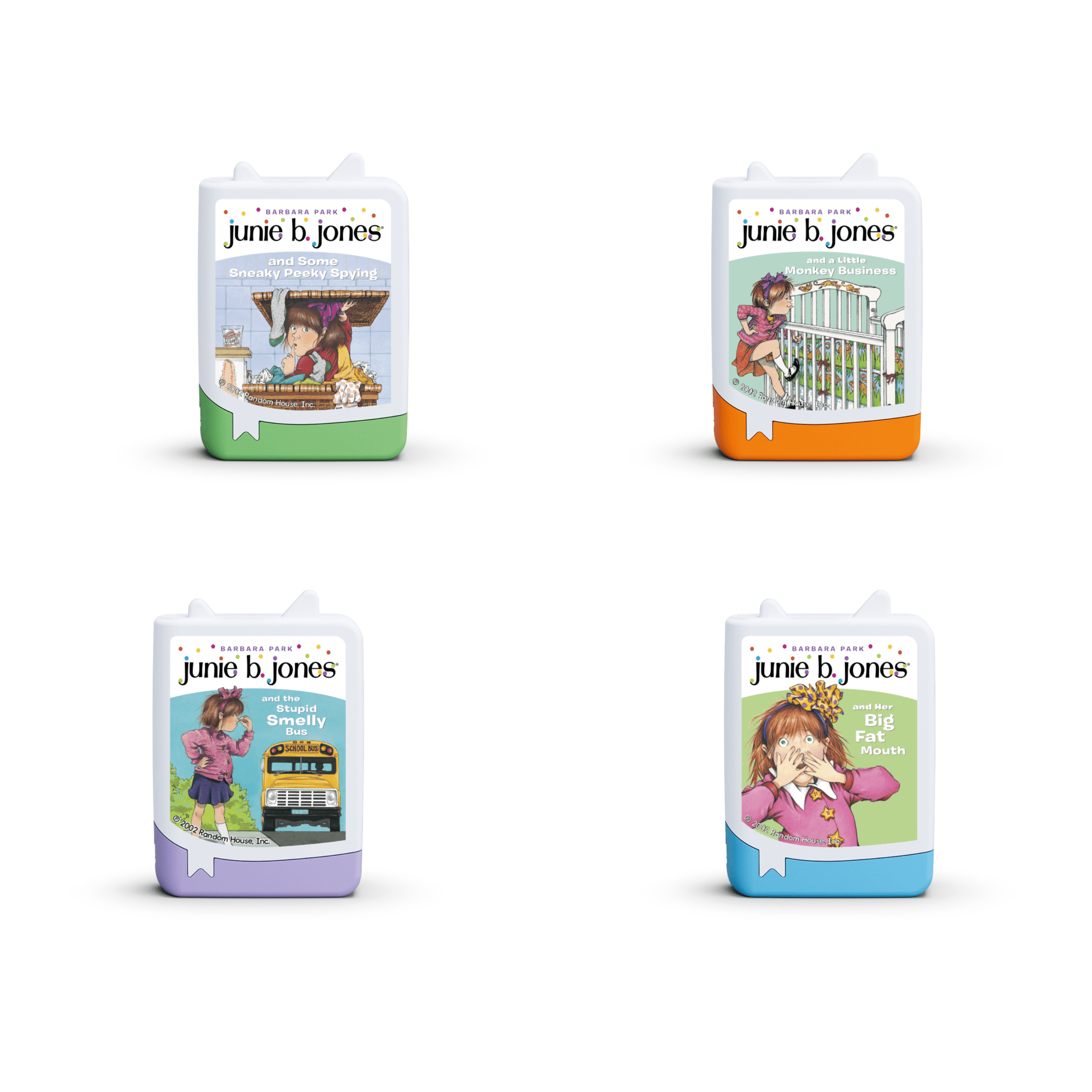 Tonies Audiobooks: Junie B Jones, Audio Play Figurine for Portable Speaker, Small, Multicolor, Plastic