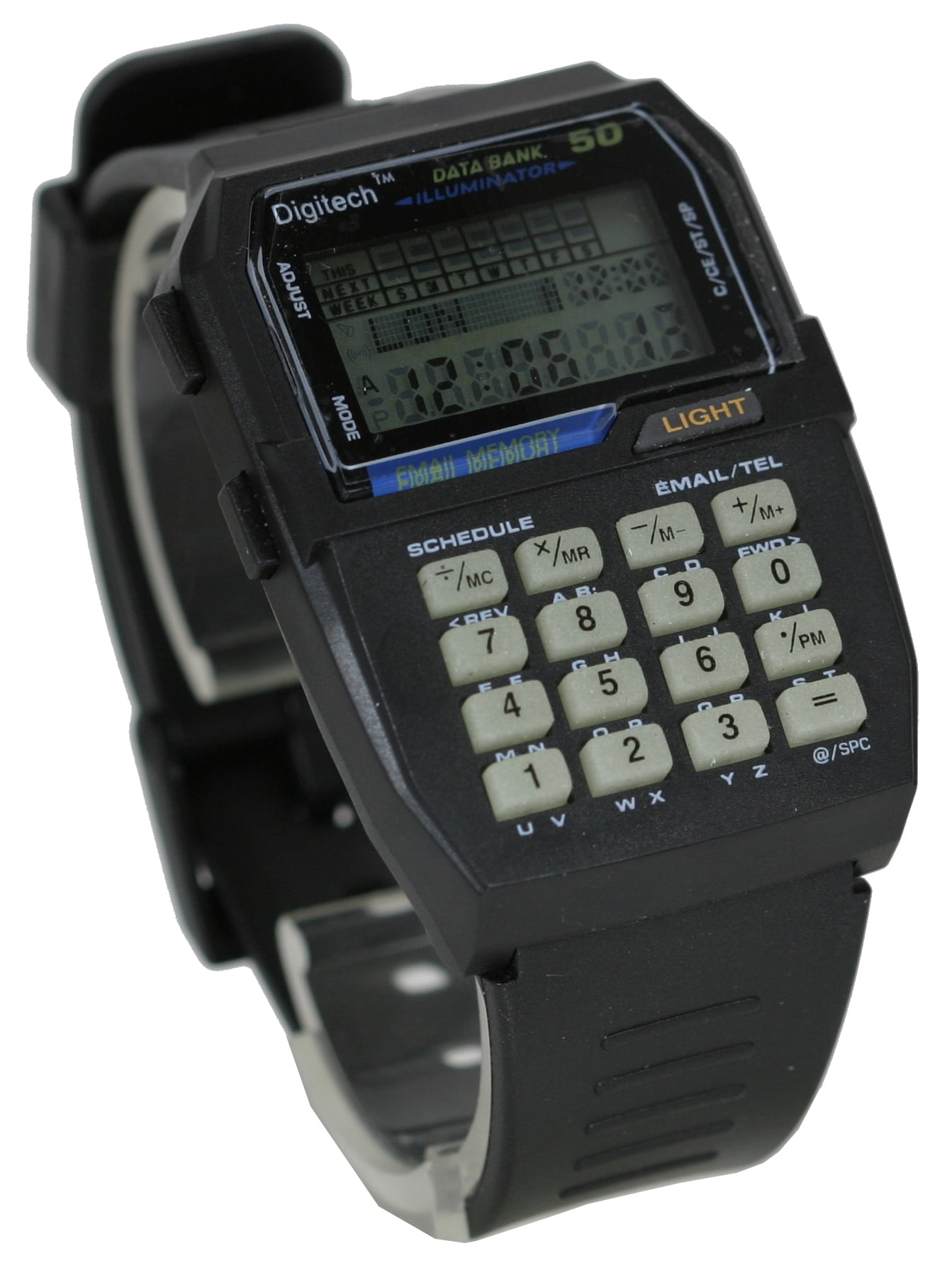 dwight calculator watch