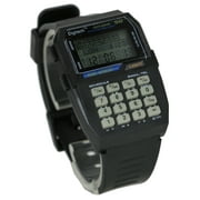 Rubber Black Data Bank Calculator Digital Multifunction Smart Watch