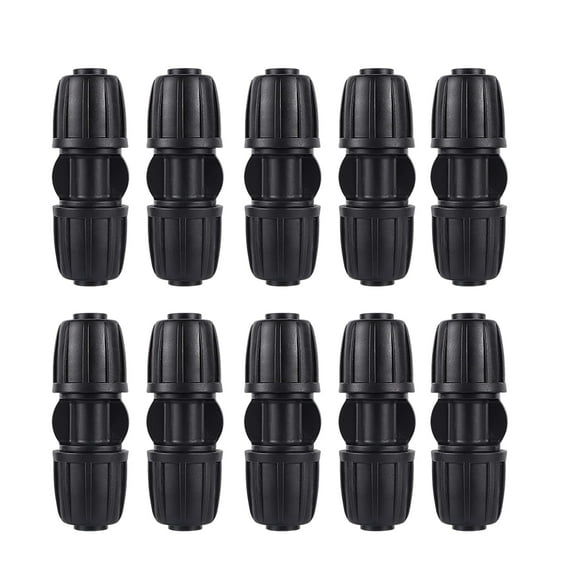 1/2 inch Irrigation Fittings End Plugs For (1/2" ID x0.6-0.63" OD) 16mm Drip Tubing Connectors-10 Pcs/pack
