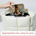 thumbnail image 6 of Giraffe Velvet Portable Decorative Box with Removable Compartment - Jewelry Stand, Necklace Organizer, and Gift, 6 of 7