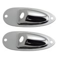 thumbnail image 2 of Placa de Enchufe de Salida de Guitarra Baja Sunnimix 2x Tornillos para Plata, 2 of 8