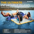thumbnail image 2 of Solstice Plateforme de Rafting Gonflable à Quai Flottant avec Pompe et Sac, Multicolore, 2 of 12