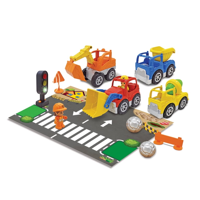 Kid Connection 12-Piece Construction Vehicles Play Set photo 6