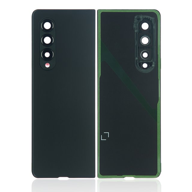 Esource Parts Samsung Galaxy Z Fold 3 5G Back Cover Glass With Camera Lens Phantom Green