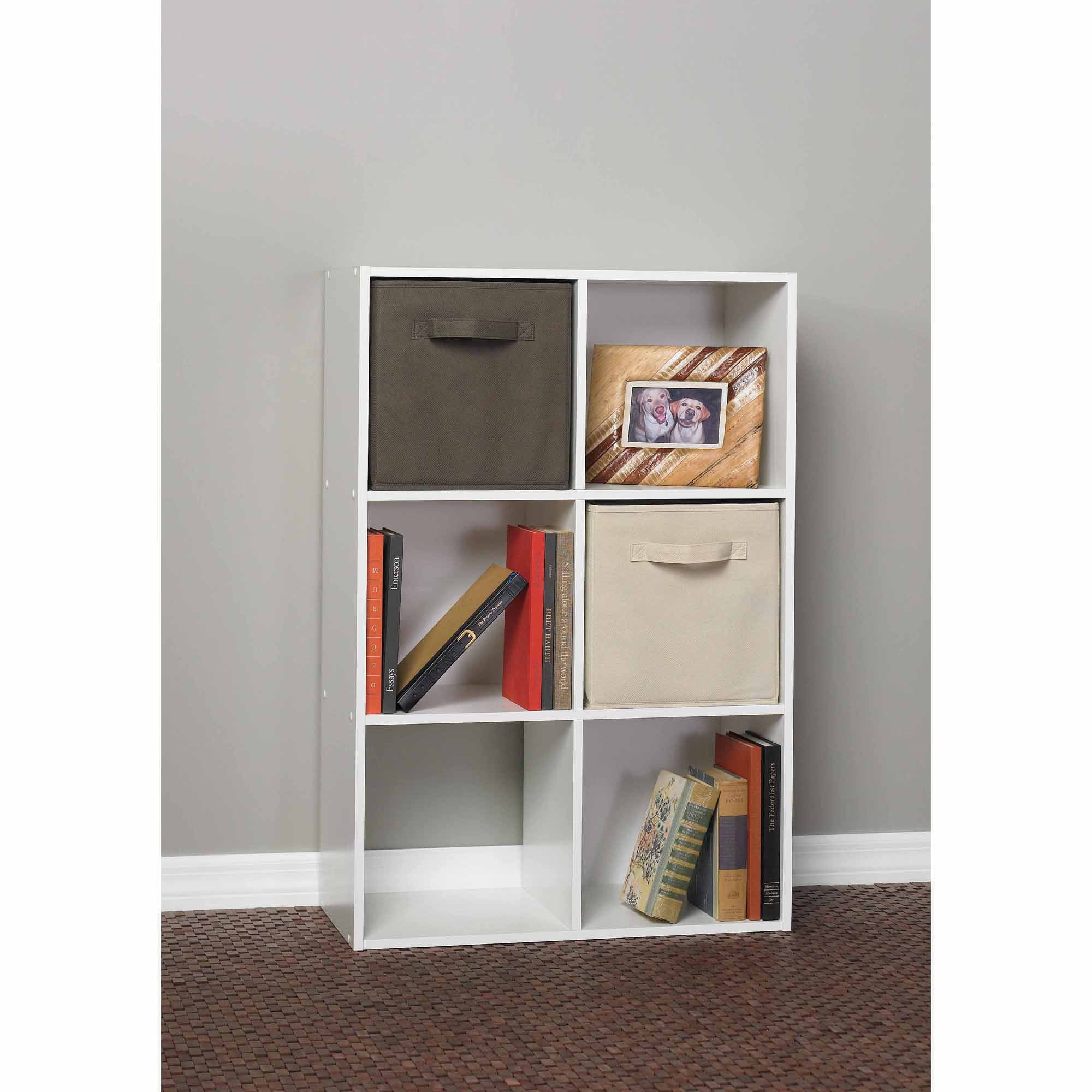 ClosetMaid 6 Cube Organizer White Walmartcom