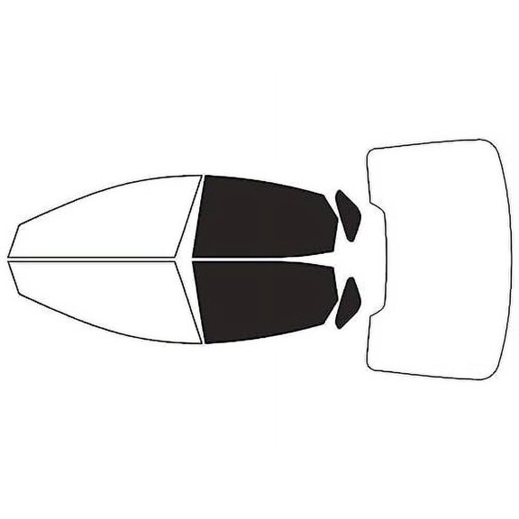 Rvinyl Window Tint Kit Compatible with Hyundai Azera 2012-2017 - Back Precut Kit - 20%
