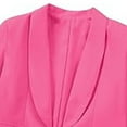 thumbnail image 6 of Coerni Business Blazers for Girls Casual Fall Open Front Long Sleeve Work Suit Dressy Lightweight Y2K Jacket Notch Collar Outfit, 6 of 8