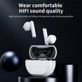 thumbnail image 2 of Cateissary Auricular compatible con Bluetooth Inalámbrico en la oreja Conexión automática IPX5 A prueba de agua 2 canales Estéreo Recargable Auricular Cables de audio/vídeo Negro, 2 of 6