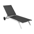 thumbnail image 3 of ModFusion Metal One-Piece Outdoor Beach Chair Set, Gray, Adjustable, Waterproof, 330 lbs Capacity, 3 of 8