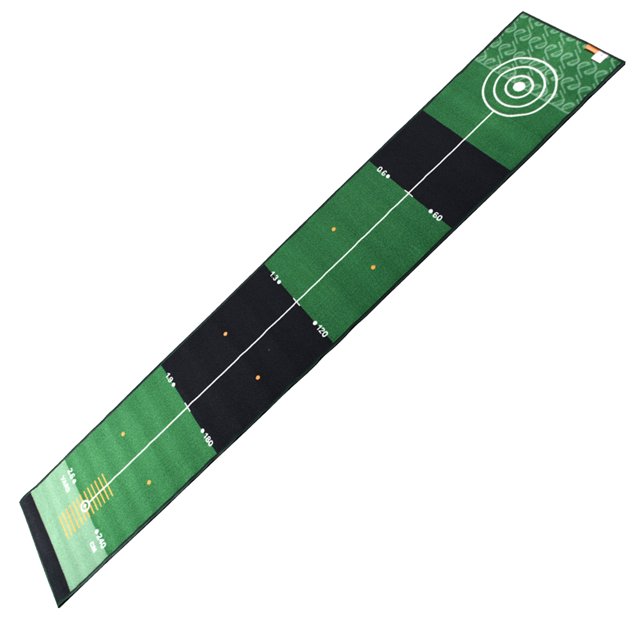 Alfombra Golf Putting Mat WDOplteas Accesorios Práctica 118x20in Estilo C