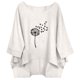 thumbnail image 2 of Neewe Womens Cotton Linen Tops Half Sleeve T Shirts Dressy Casual Round Neck Summer Clothes Outfits Blouses Loose Fit, 2 of 6