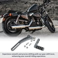 thumbnail image 7 of Unique Bargains Motorcycle Gear Shifter Lever for Kawasaki NINJA 400 2018-2023 Pedal Shift Lever Arm Titanium Tone, 7 of 7