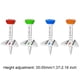 thumbnail image 3 of Greeniant Portable Golfs Ball Tee Holder Golfs Práctica Suministros Impermeable Mini Golfing Stud Training Aids Accesorio Bolas Nail Golf Rojo, 3 of 6