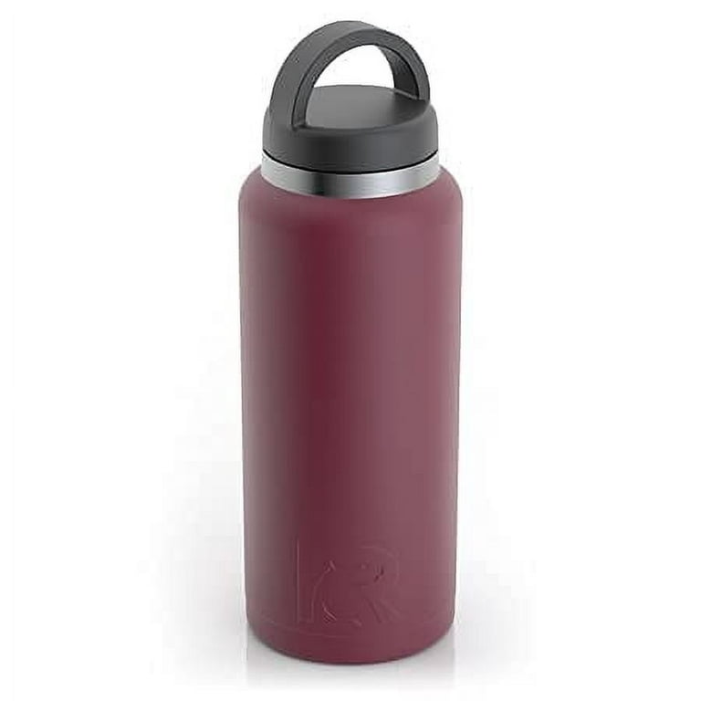 RTIC 36 oz Vacuum Insulated Water Bottle, Metal Stainless Steel Double Wall  Insulation, BPA Free Reusable, Leak-Proof Thermos Flask for Hot and Cold  Drinks, Travel, Sports, Camping, Mint 