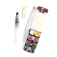 thumbnail image 2 of Royal & Langnickel Essentials - Watercolor Artist Flip Kit with Aqua-Flo Brush Pen 19 Piece, 2 of 8