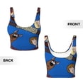 thumbnail image 5 of Lsque Scooby-Doo Printed Women'S Sports Bra, Compression, Moisture Wicking, High-Impact Sports Bra For Women,Supportive sports bra-XX-Large, 5 of 9
