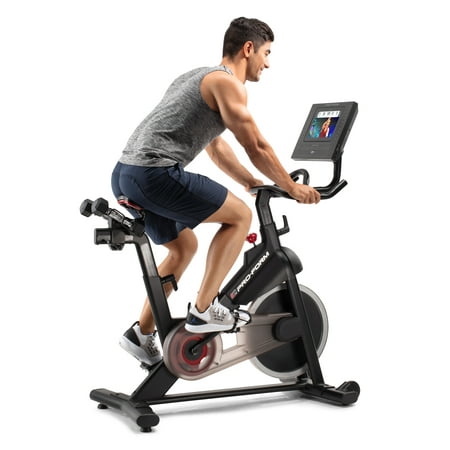 ProForm SMART Power 10.0 Exercise Bike with 10” HD Touchscreen and 30-Day iFIT Membership for Studio Classes & Global Workouts