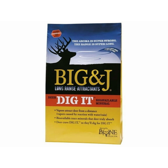 Big & J Deer-Dig-It Mineral Deer Attractant Powder 4.5 lb