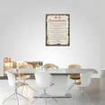 thumbnail image 4 of The Ten Commandments Decor Wall Art 10 Commandments Bible Verse Christian Religion Scripture Pictures Wall Decor Canvas Painting Prints Artwork Framed for Church Bedroom Bathroom Kitchen 12"x16", 4 of 6