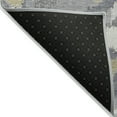 thumbnail image 3 of Addison Rugs Chantille Indoor/Outdoor Transitional Abstract Gray Washable Rectangle Rug, 1'8" x 2'6", 3 of 6