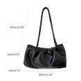 thumbnail image 3 of FENOHREFE and Practical Women's Shoulder Bag Handbag Pleated Design and PU Craftsmanship, 3 of 8