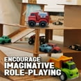 thumbnail image 6 of Zing Plantastic City Vehicles - Single Pack (Large Size) - Ladder Truck - Made from 40% Wheat Straw Material – Pretend Play Toy for Age 3 and Up, 6 of 6