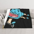 thumbnail image 1 of Manta de aire acondicionado de El asombroso mundo de Gumball, manta de felpa de franela suave, manta de cama, manta de sofá para adolescentes, niños, niñas, niños, hombres, mujeres, 1 of 8